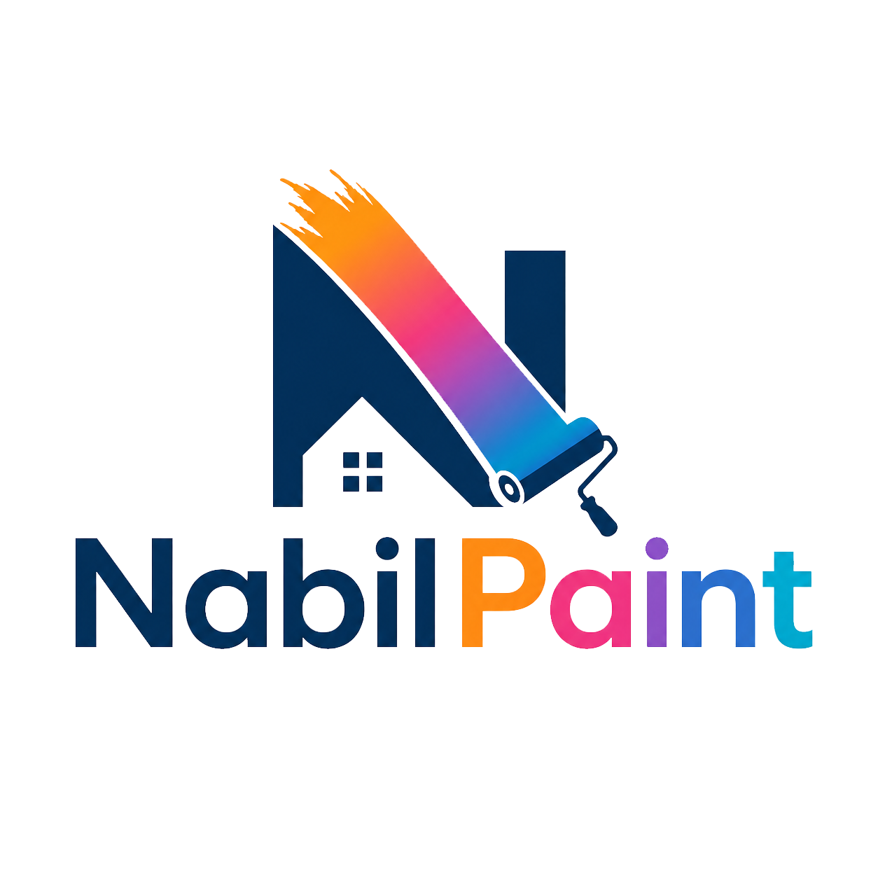 شعار الصباغ النبيل - Nabil Paint