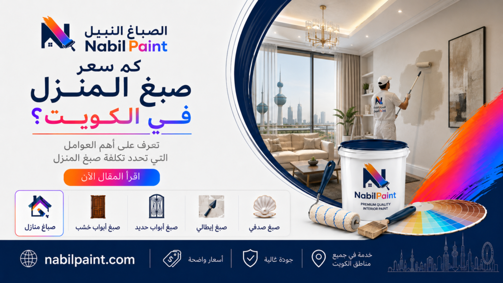 كم سعر صبغ المنزل في الكويت؟